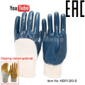NMSAFETY Heavy duty industrial  blue nitrile gloves for resistant oil  work glove